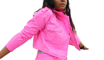 Bubble Gum Latex Jacket